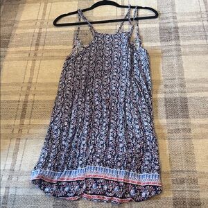 Mimi Chica Blue Floral Mini Dress